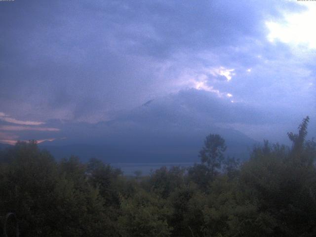 山中湖からの富士山