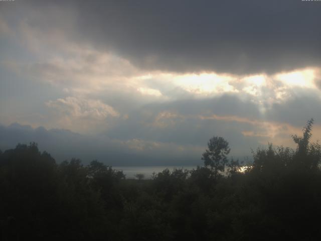 山中湖からの富士山
