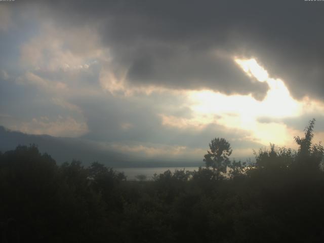 山中湖からの富士山