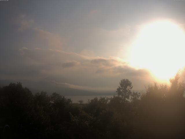 山中湖からの富士山