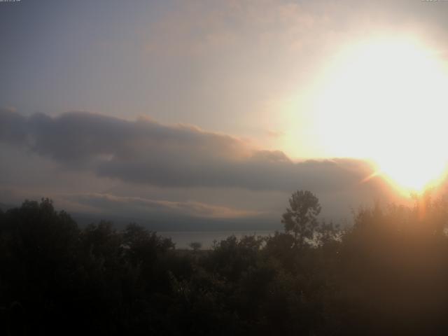 山中湖からの富士山