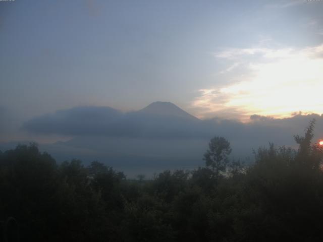 山中湖からの富士山