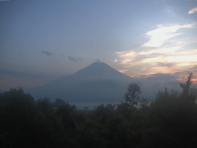 山中湖からの富士山
