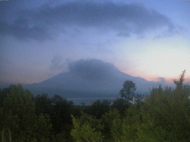 山中湖からの富士山