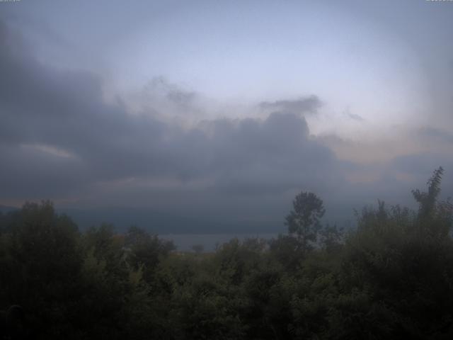 山中湖からの富士山