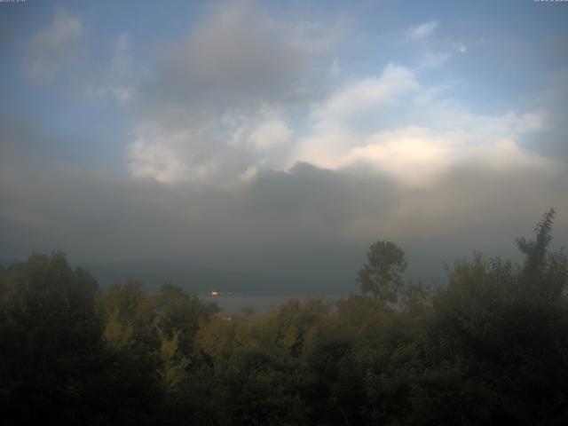 山中湖からの富士山