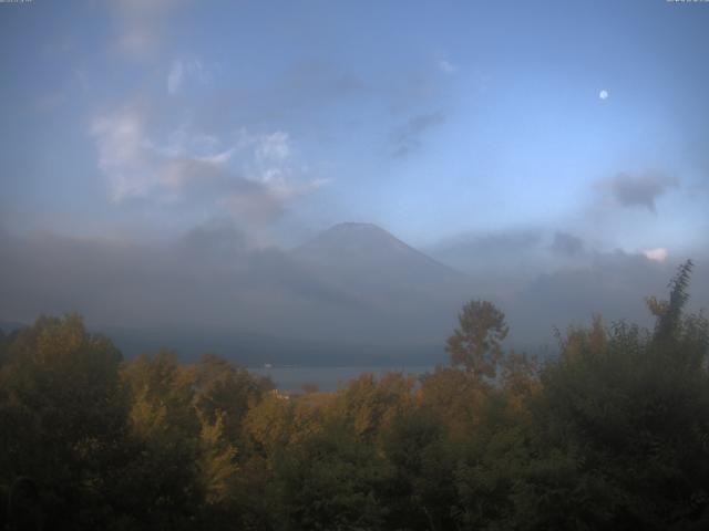 山中湖からの富士山