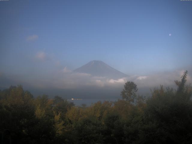 山中湖からの富士山