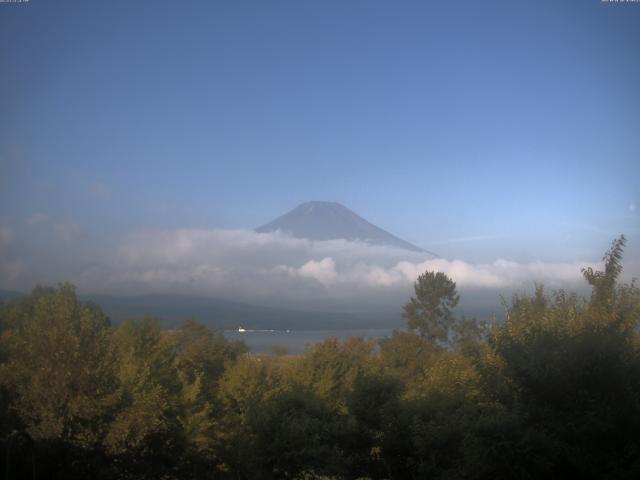 山中湖からの富士山