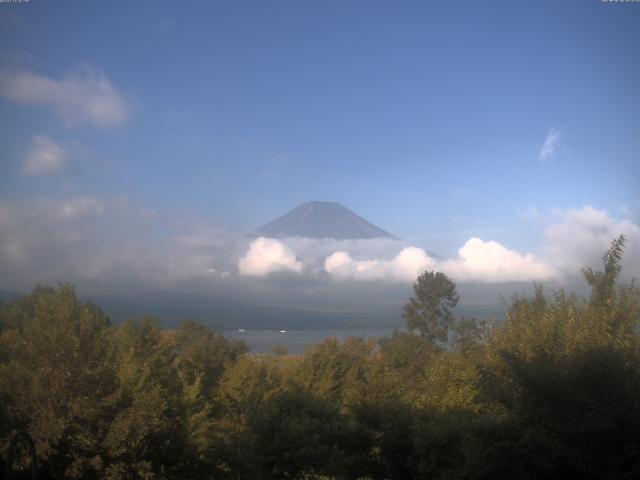 山中湖からの富士山
