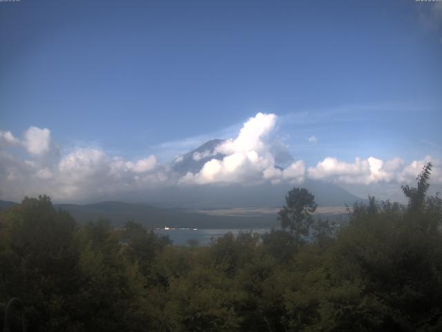 山中湖からの富士山