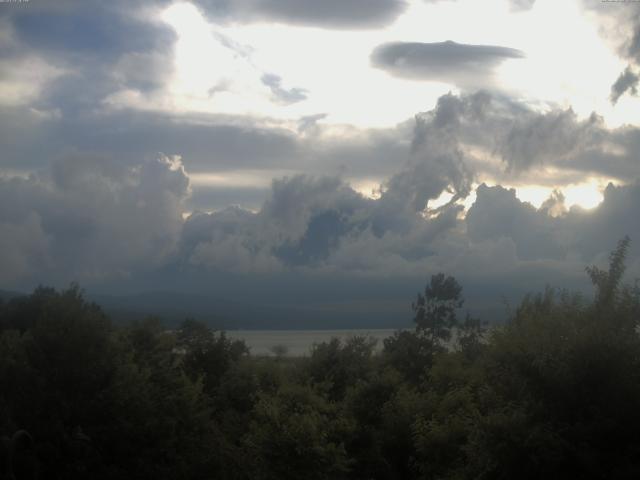 山中湖からの富士山