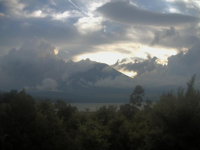 山中湖からの富士山