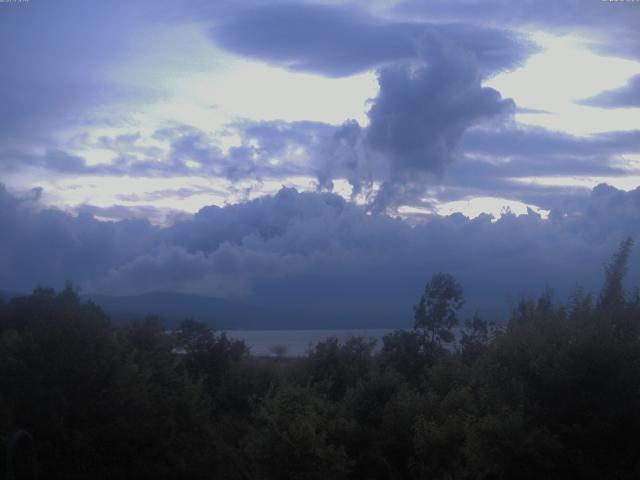山中湖からの富士山