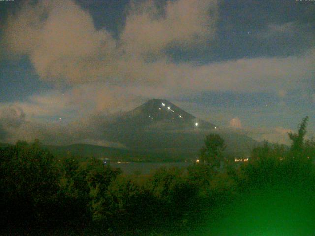 山中湖からの富士山