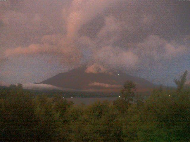 山中湖からの富士山