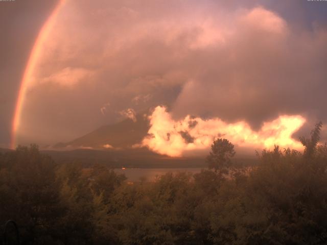 山中湖からの富士山