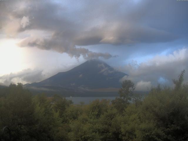 山中湖からの富士山