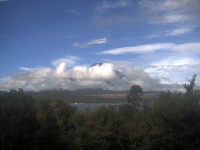 山中湖からの富士山