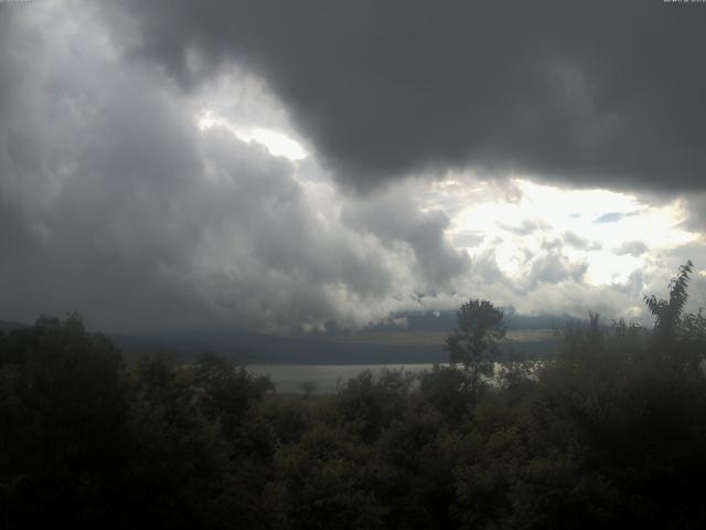 山中湖からの富士山