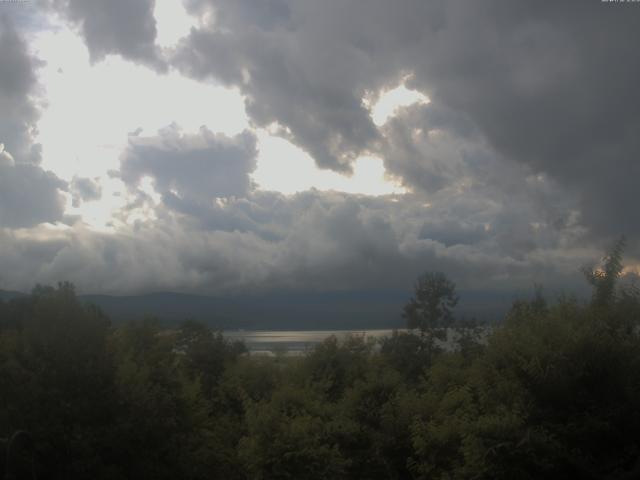 山中湖からの富士山