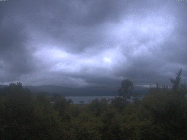 山中湖からの富士山