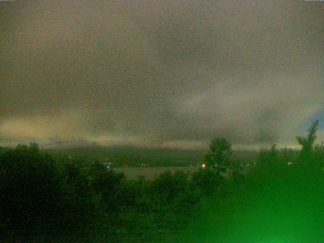 山中湖からの富士山