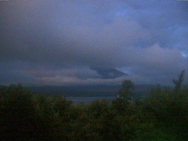 山中湖からの富士山