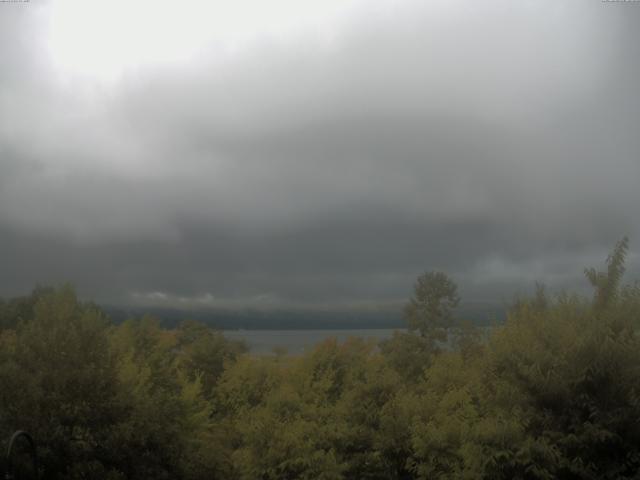 山中湖からの富士山