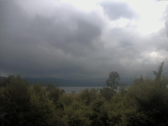 山中湖からの富士山