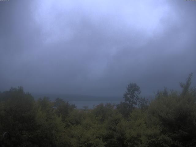 山中湖からの富士山