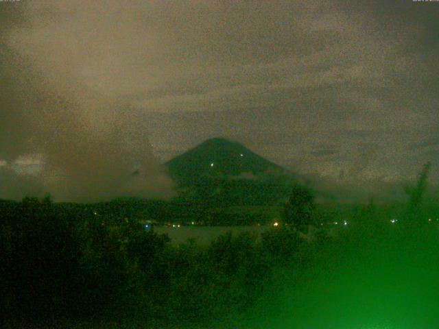 山中湖からの富士山