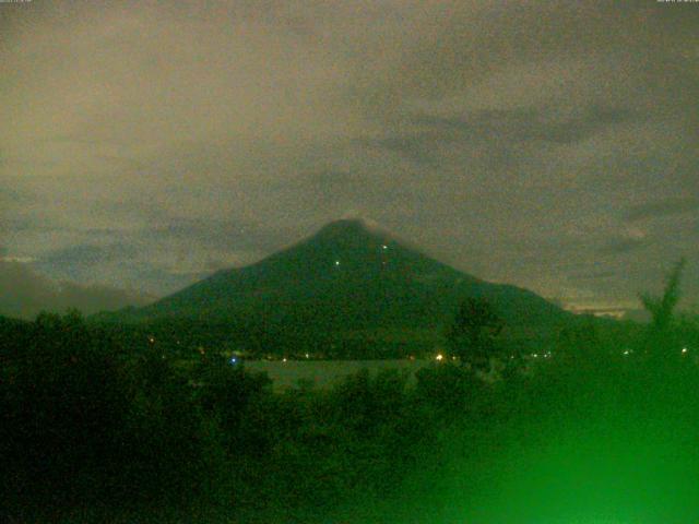山中湖からの富士山