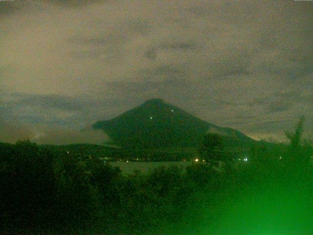 山中湖からの富士山