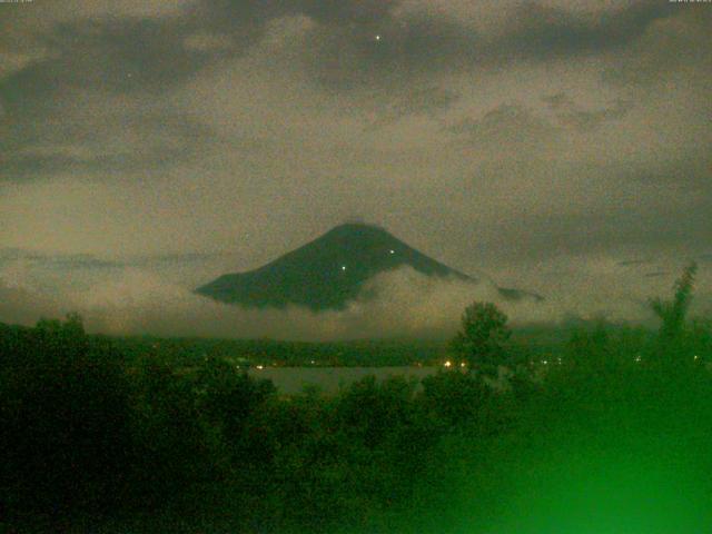 山中湖からの富士山