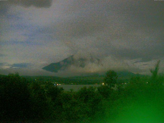 山中湖からの富士山