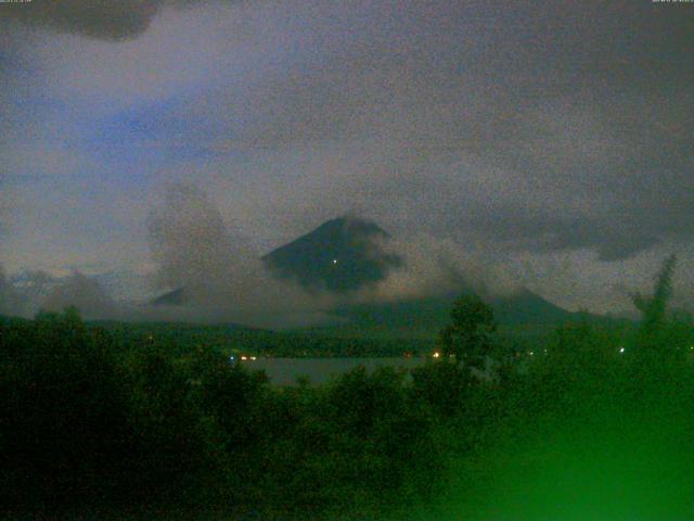 山中湖からの富士山