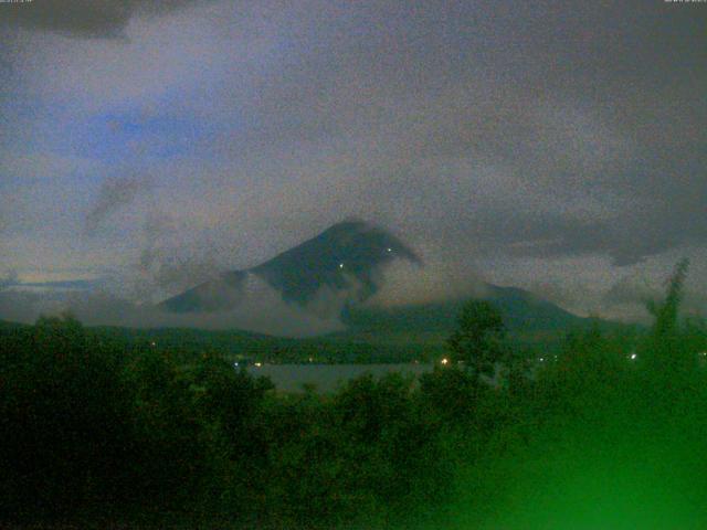 山中湖からの富士山