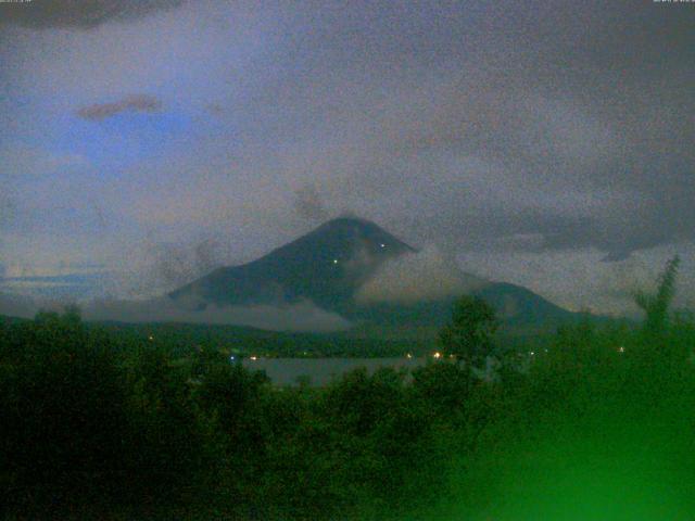 山中湖からの富士山