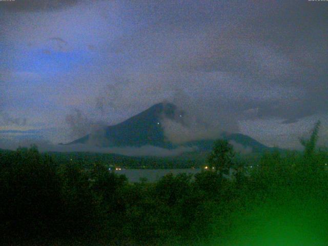 山中湖からの富士山