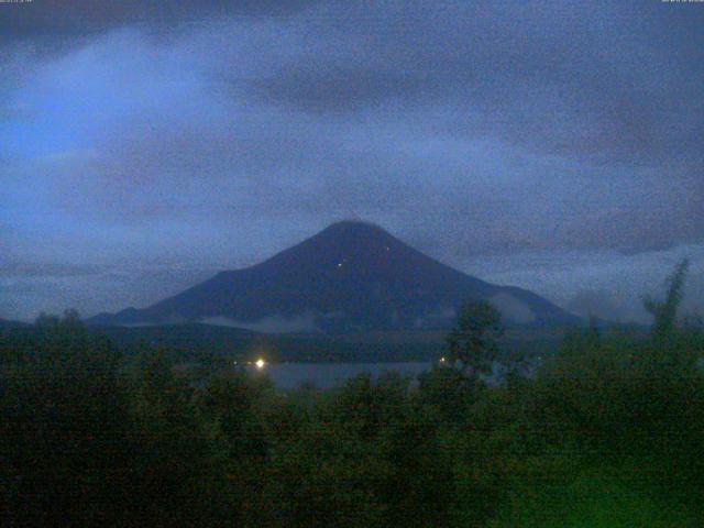 山中湖からの富士山