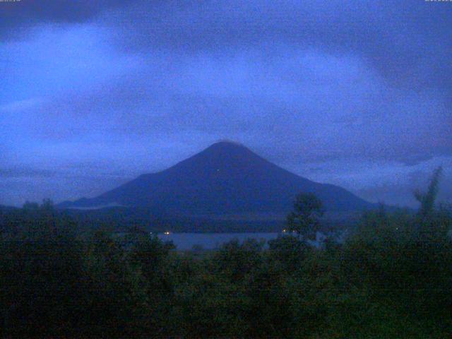 山中湖からの富士山