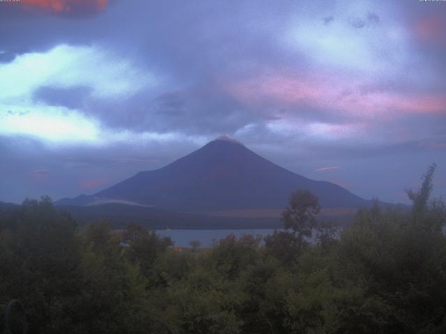 山中湖からの富士山