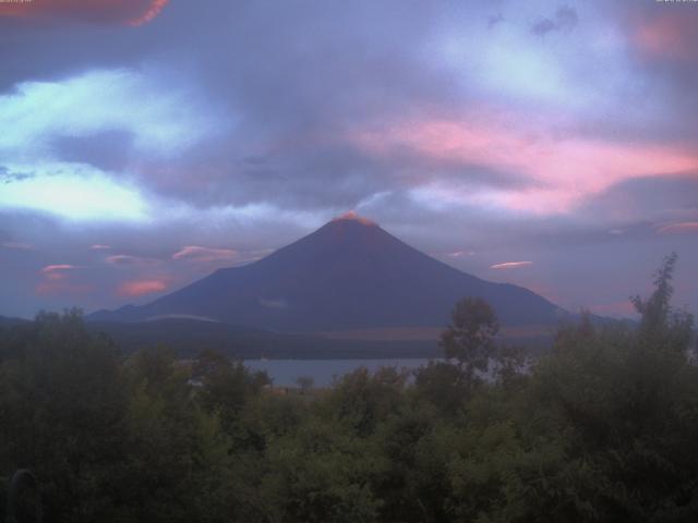 山中湖からの富士山