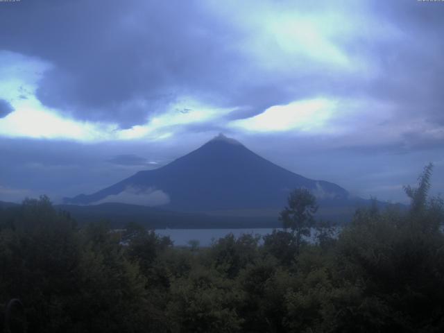 山中湖からの富士山