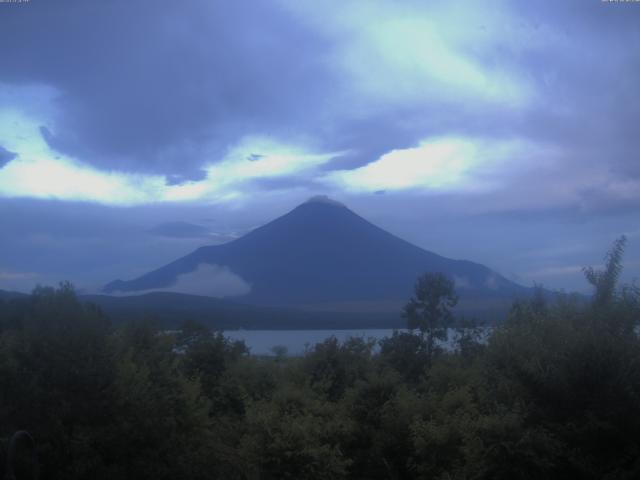 山中湖からの富士山