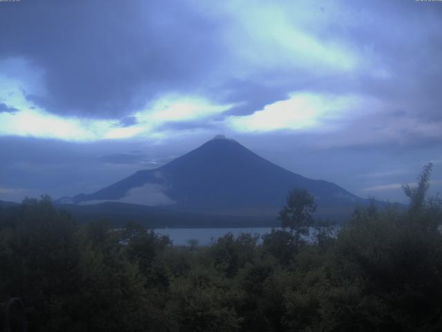 山中湖からの富士山