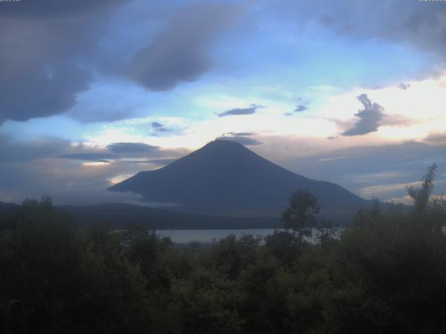 山中湖からの富士山