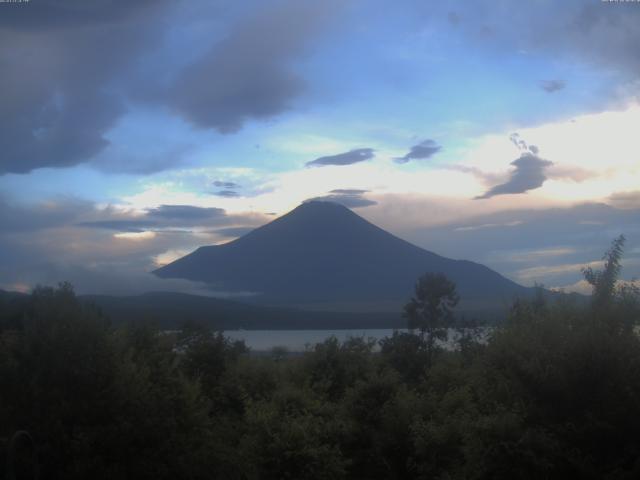 山中湖からの富士山