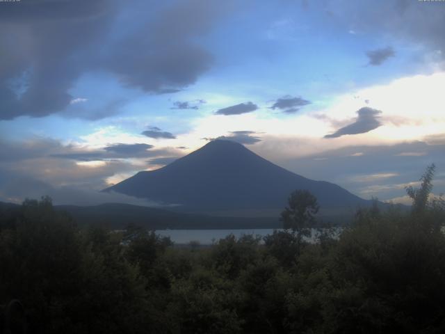 山中湖からの富士山